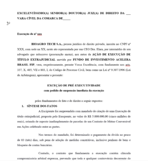 Direito Civil e Empresarial - Seção 02 - Exceção de Pré-Executividade