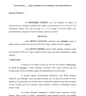 Direito Penal - Seção 06 - Denúncia